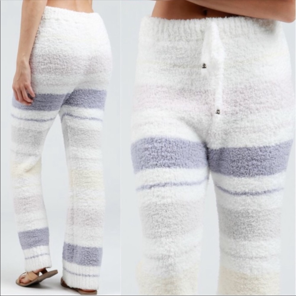 🆕 OCTOBER LOVE BERBER FLEECE PAJAMA BOTTOMS - Picture 4 of 5